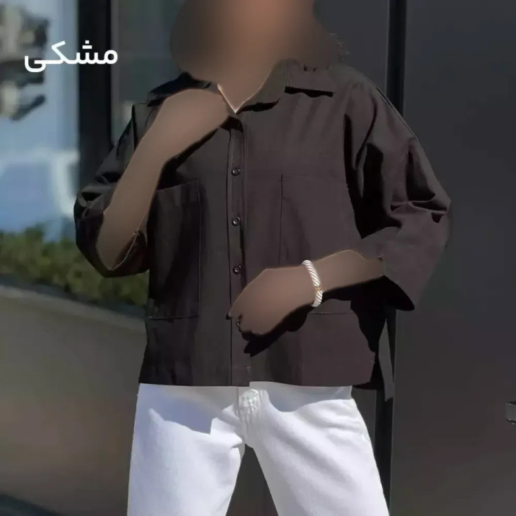 شومیز لنین صددرصد پنبه فری سایز زنانه قد 55 رنگ بندی متنوع
