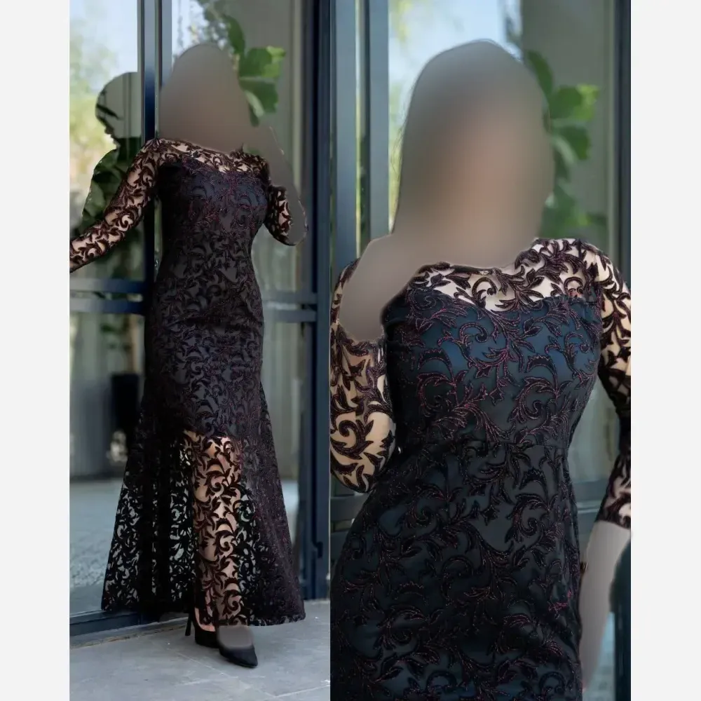 ماکسی مجلسی فلوک مخمل شاین قد 160