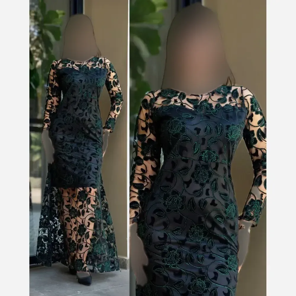 ماکسی مجلسی فلوک مخمل شاین قد 160