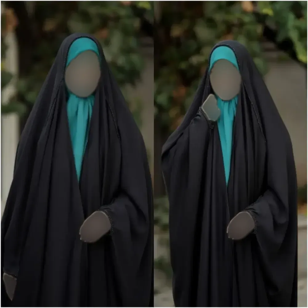چادر جده مرواریدی مشکی جنس کن کن ندا مروارید سایز بندی متنوع