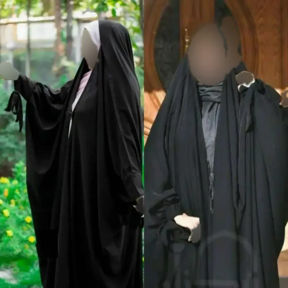 چادر جده پاپیونی ژرژت مشکی سوپر ژرژت اصیل