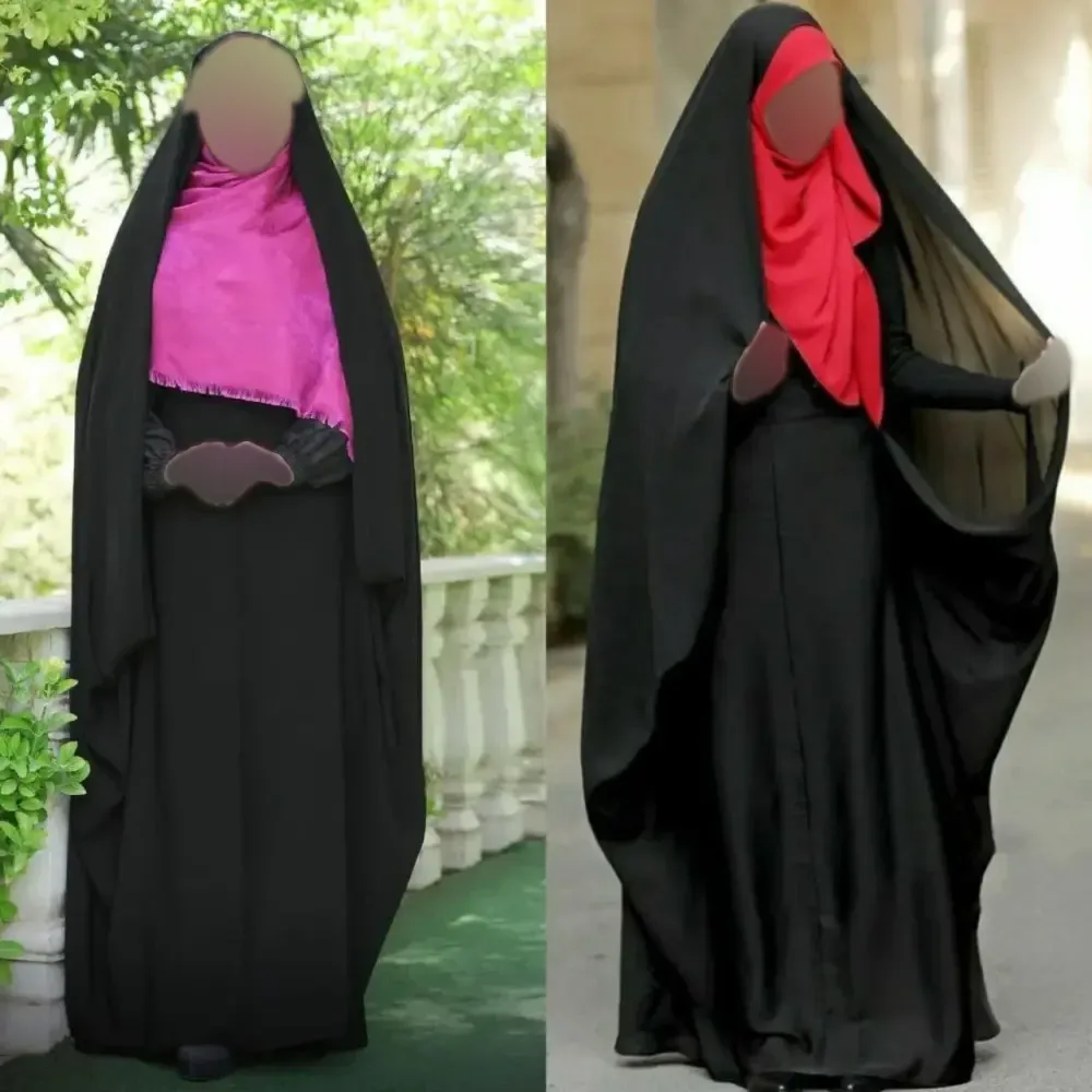 چادر کمری مدل حسنا جنس کن کن ندا مروارید رنگ مشکی
