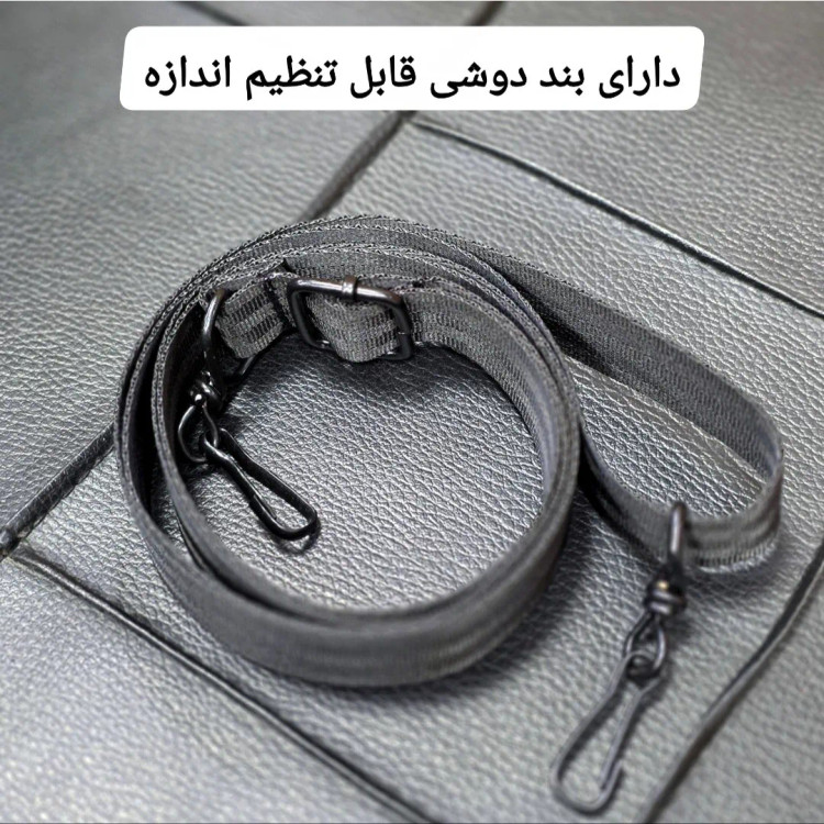 بادی بگ اسپرت جنس دیبا خارجی سه زیپ رنگی