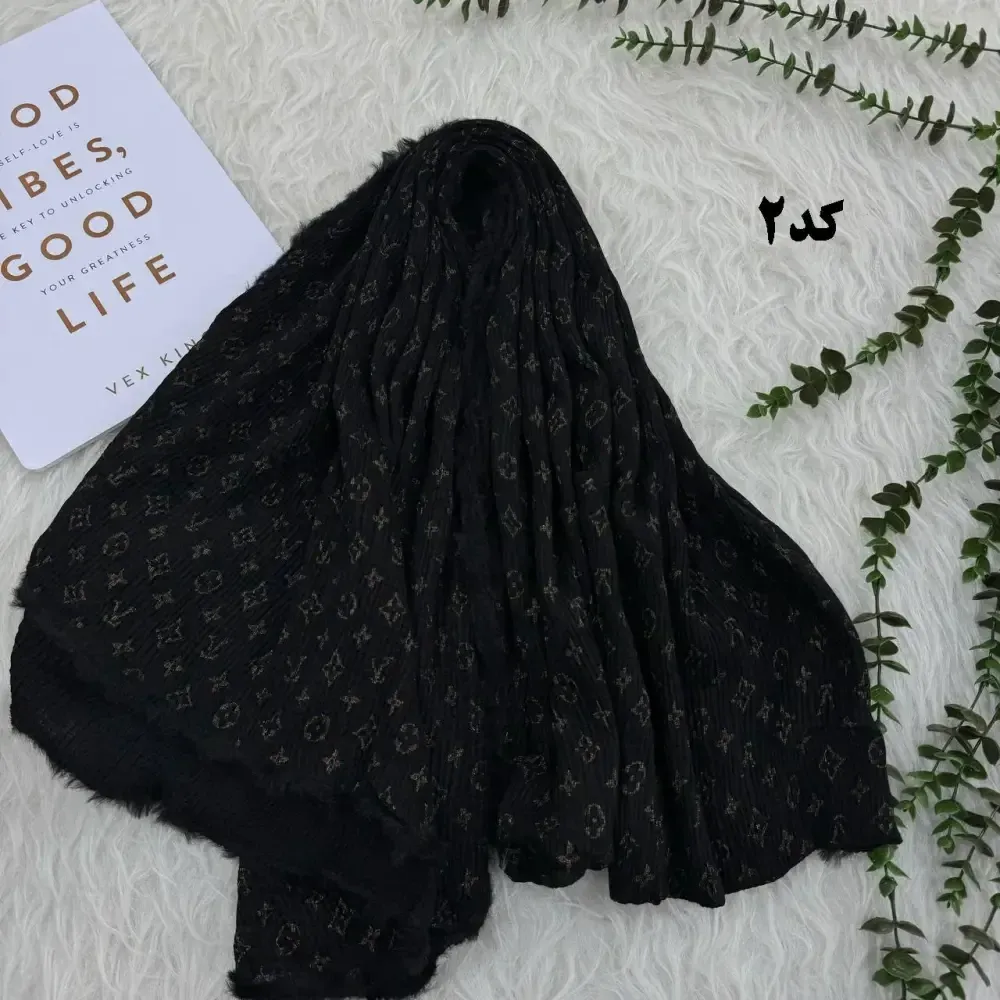 شال پاییزه پوم دار وارداتی کد 968 بدون آبرفت و رنگ رفت