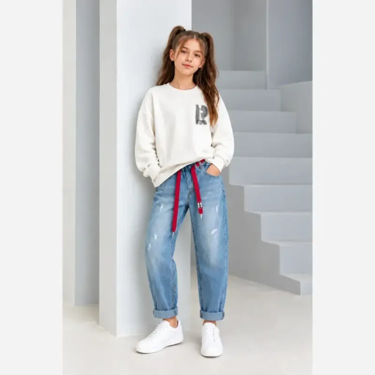 بلوز پاییزه بچگانه دورس دونخ ضدحساسیت دخترانه و پسرانه سایز 7 تا 14 سال