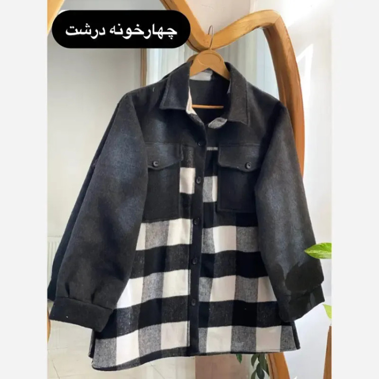 پالتو فوتر ترکیبی ماهتیسا سایز 38 تا 46