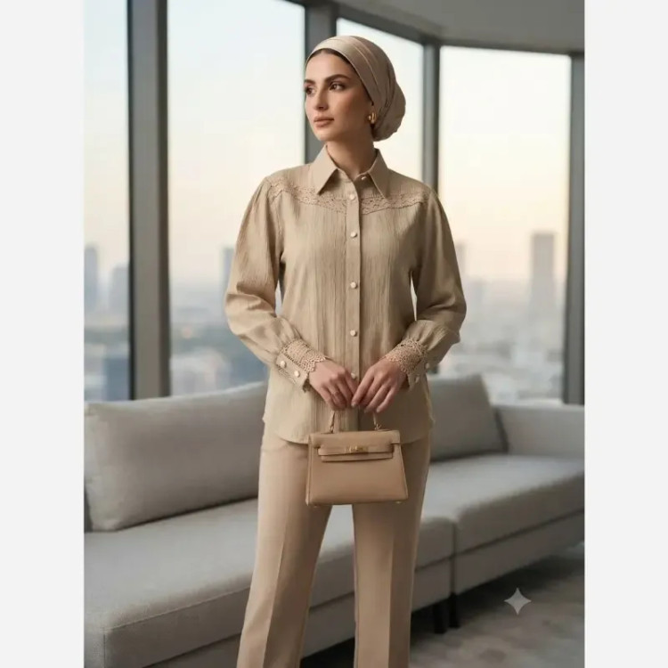 شومیز زنانه مجلسی مدل سوگین جنس توکی کراش سایز بزرگ تا 56